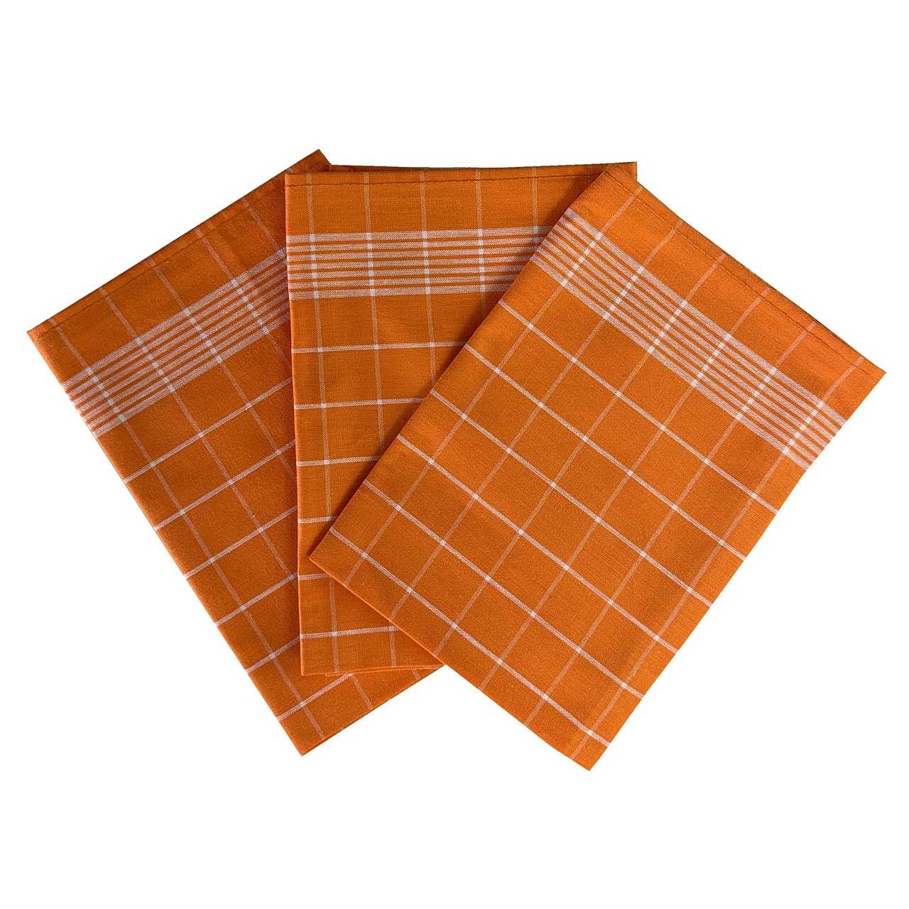 Svitap Utěrka Pozitiv Egyptská bavlna oranžová/bílá 3 ks Varianta: Utěrka Pozitiv Egyptská bavlna 50x70 cm oranžová/bílá 3 ks