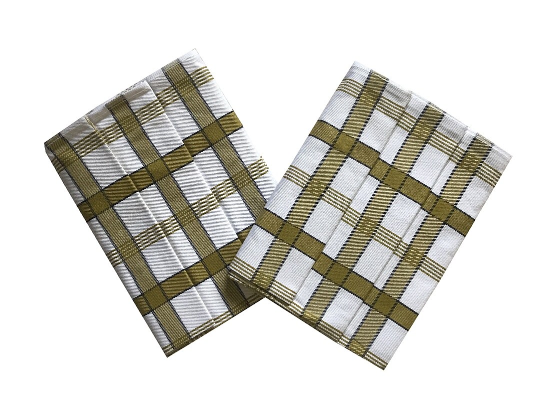 Svitap Utěrka Extra savá Káro khaki 3 ks Varianta: Utěrka Extra savá 50x70 cm Káro khaki 3 ks