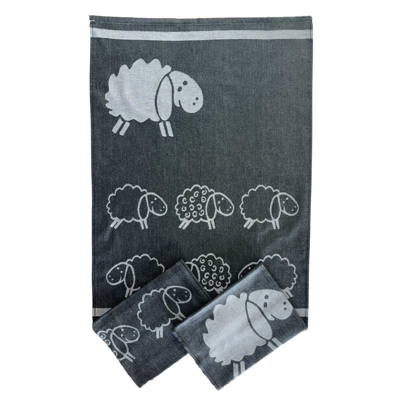 Svitap Utěrka Extra savá Ovce 2 černá 3 ks Varianta: Utěrka Extra savá 50x70 cm Ovce 2 černá 3 ks