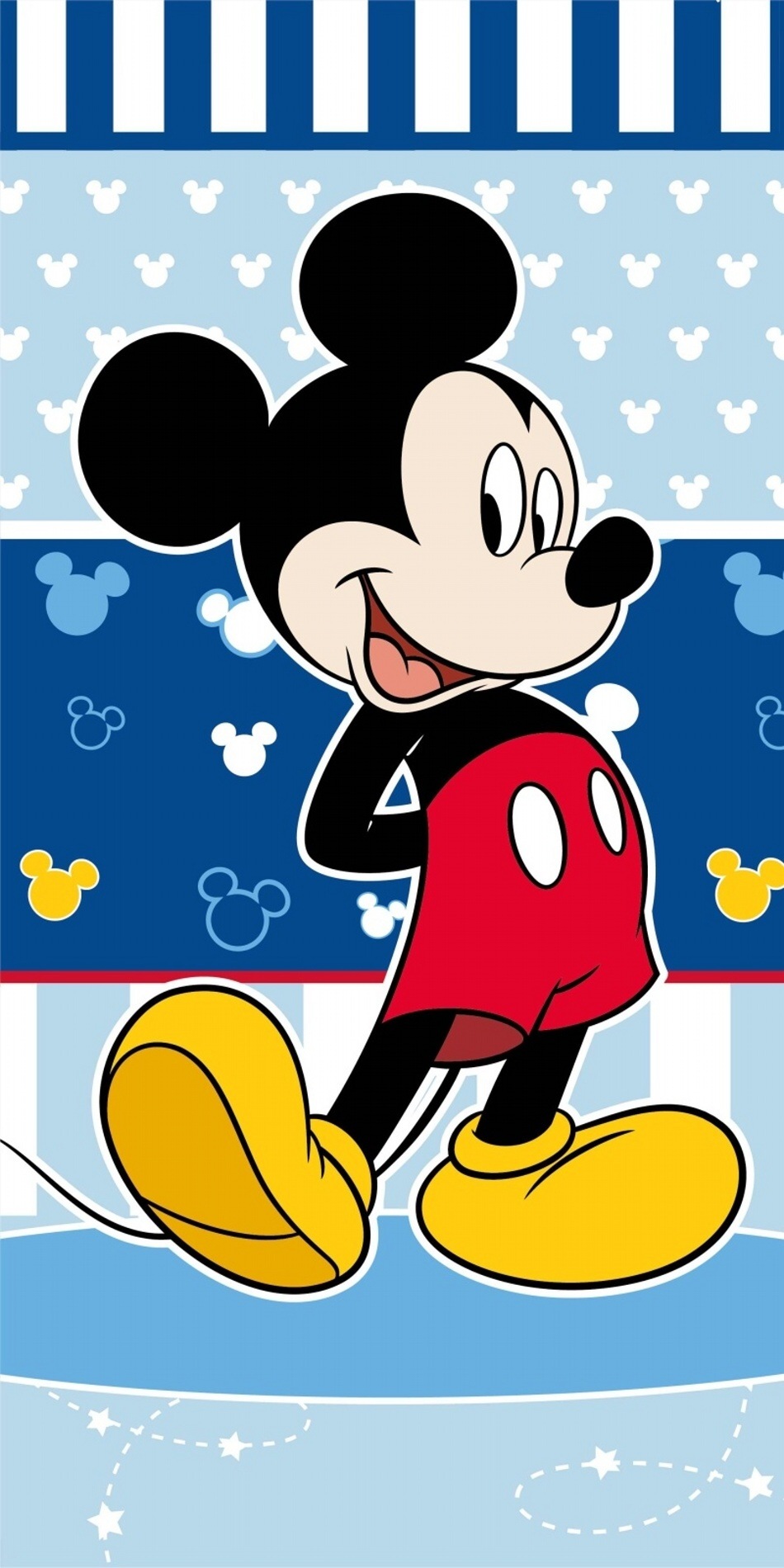 Jerry Fabrics Osuška Mickey blue Varianta: Osuška Mickey blue 70x140 cm