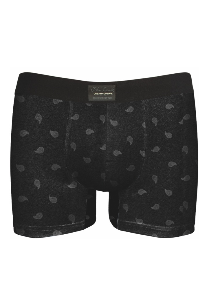 Boxerky JOHN FRANK JFBUC111 Barva: Černá, Velikost: L