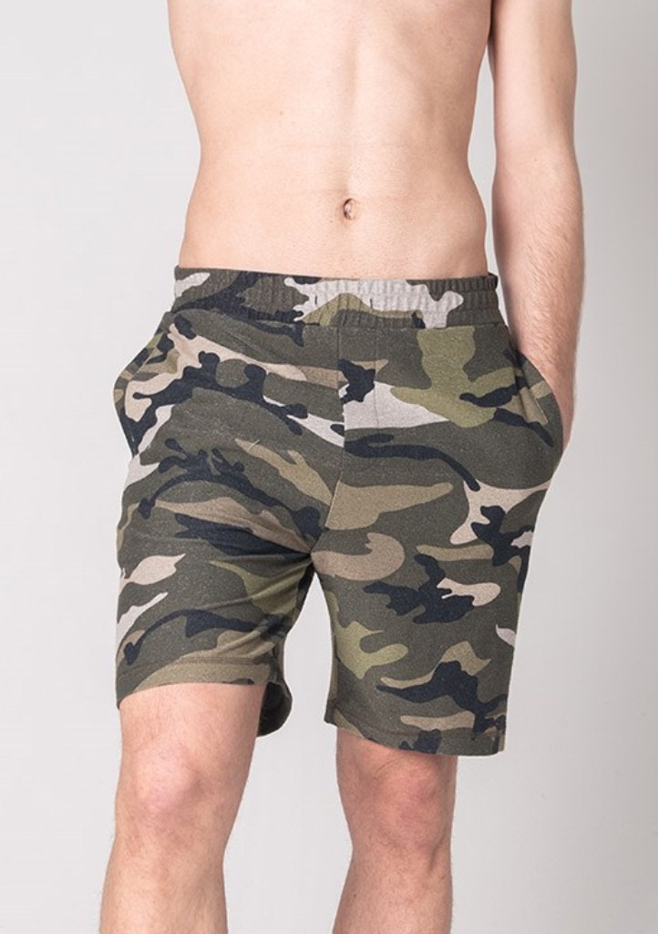 Pánské šortky John Frank JFSHID09 Barva: Zelená, Velikost: L