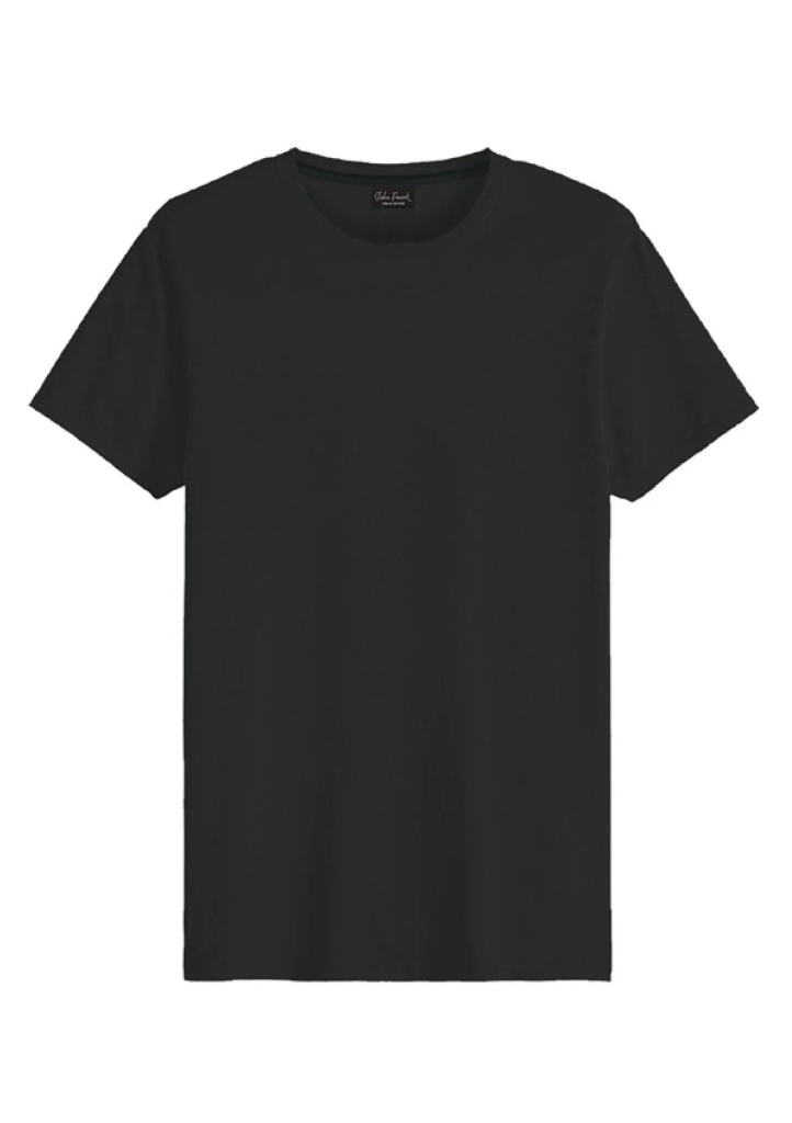 Pánské tričko John Frank JFTMOD10 Barva: Šedá, Velikost: M