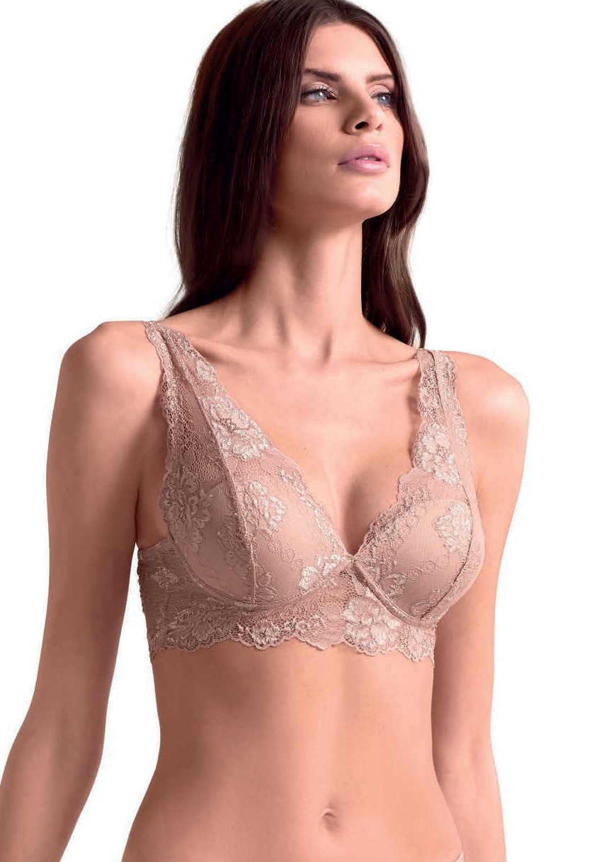 Dámská podprsenka bralette Lormar GEM Barva: Černá, Velikost: 75B