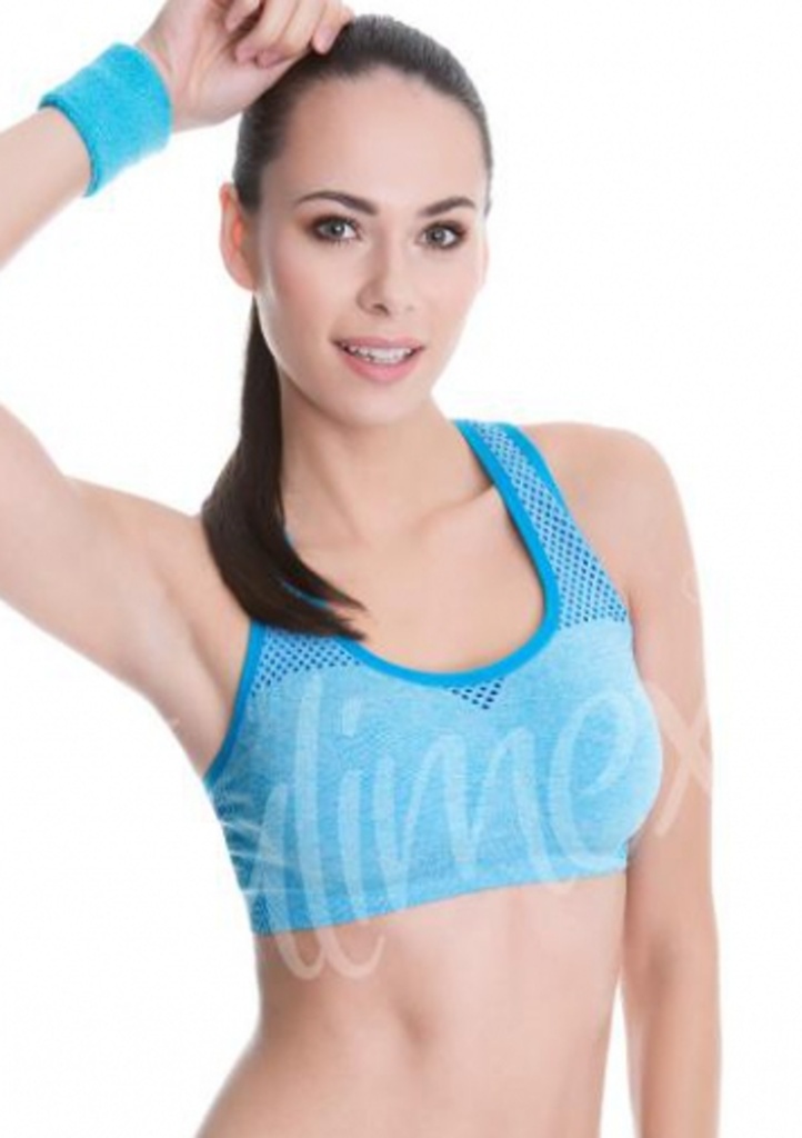 Sportovní podprsenka Julimex Skip Barva: Modrá, Velikost: XS/S