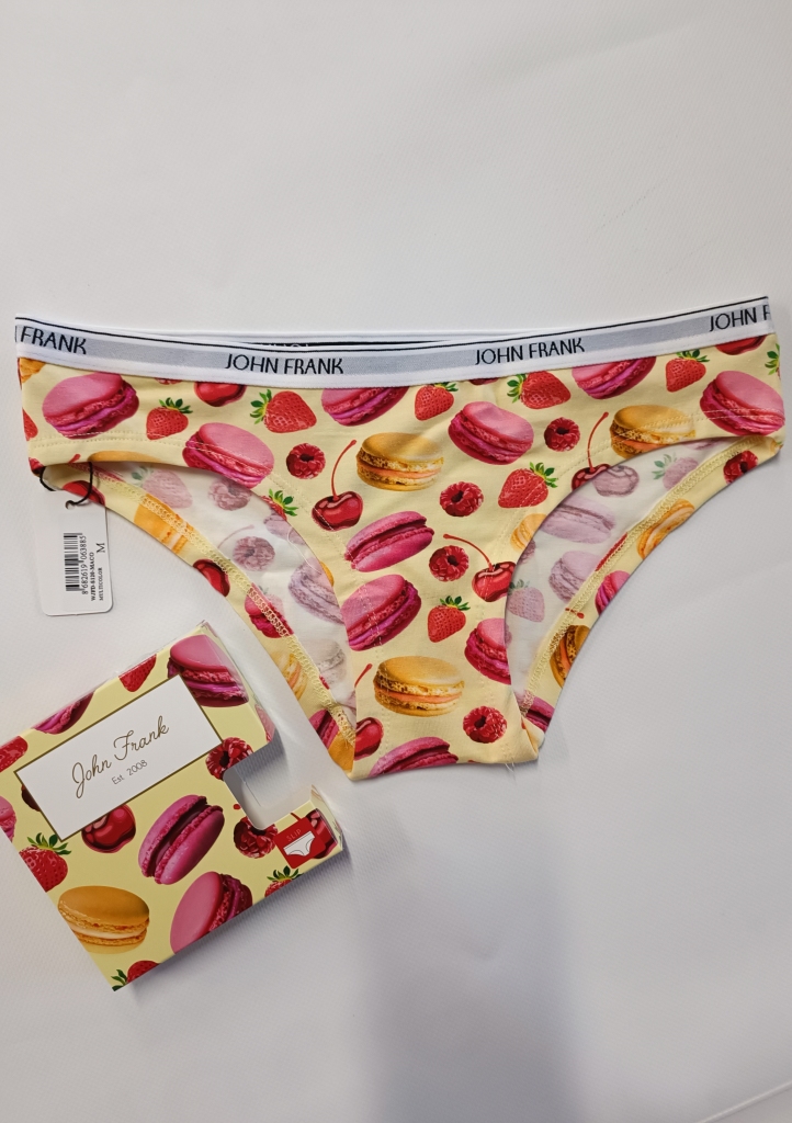 Dámské kalhotky John Frank WJFD-S120-MACO Barva: Žlutá, Velikost: XL