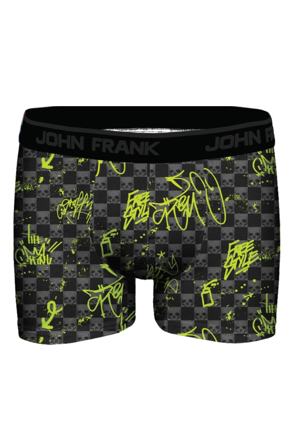 Boxerky JOHN FRANK JFBDMOD103 Barva: Černá, Velikost: M