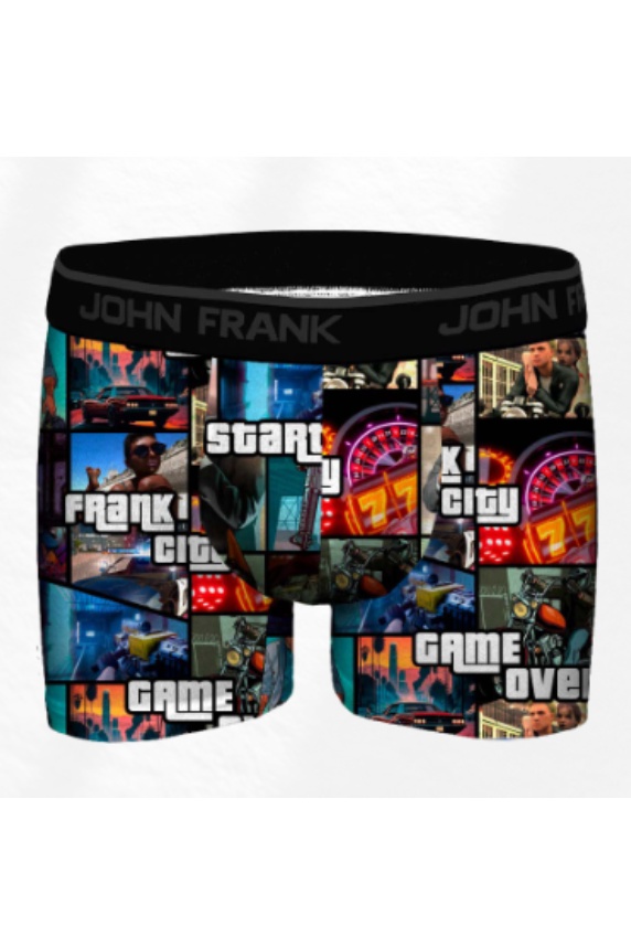 Boxerky JOHN FRANK JFBDMOD116 Barva: Vícebarevná, Velikost: XL