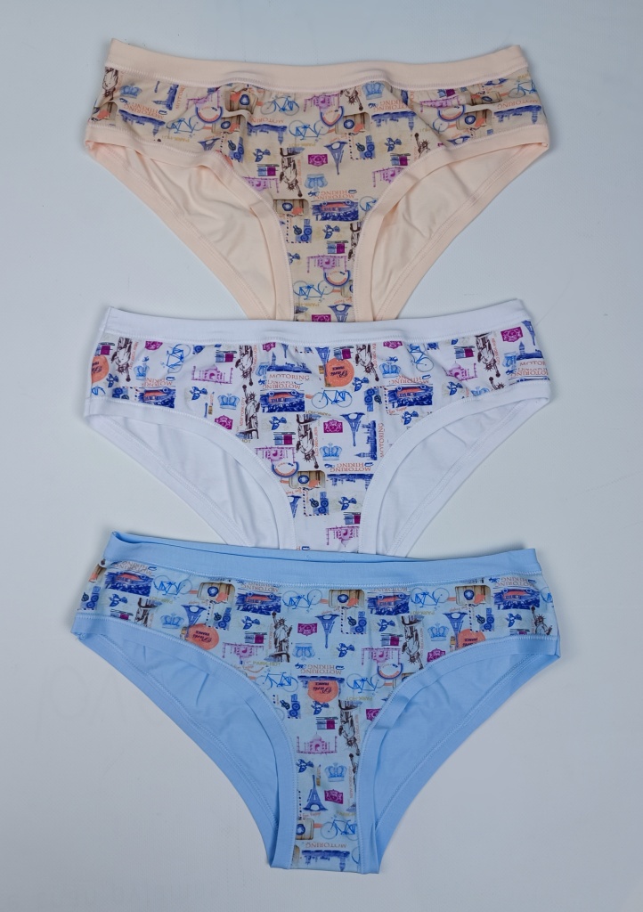 Dámské kalhotky Lovelygirl 6483D Barva: Vícebarevná, Velikost: XL