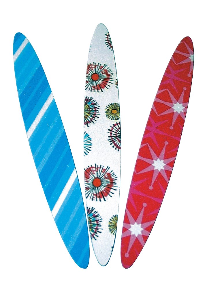 Abella EMP-7 pilník oválný barevný 18cm