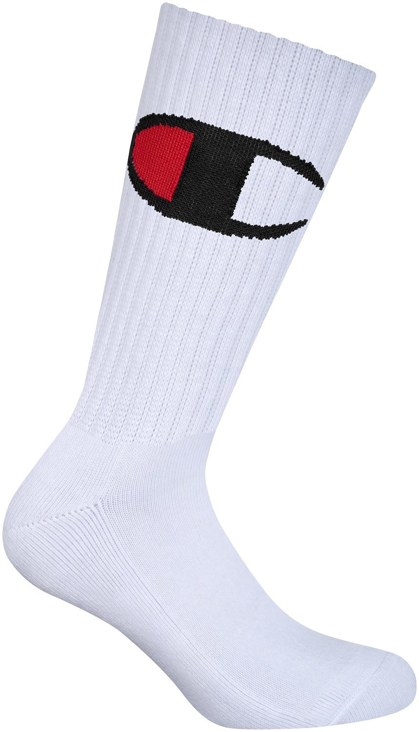 Champion Ponožky CREW SOCKS ROCHESTER BIG C bílé Barva: Bílá, Velikost: 35-38