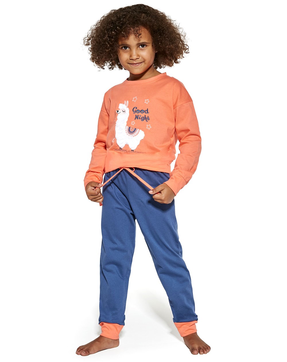 Dívčí pyžamo Cornette Good night 470/144 Young Barva: Červená, Velikost: 146-152