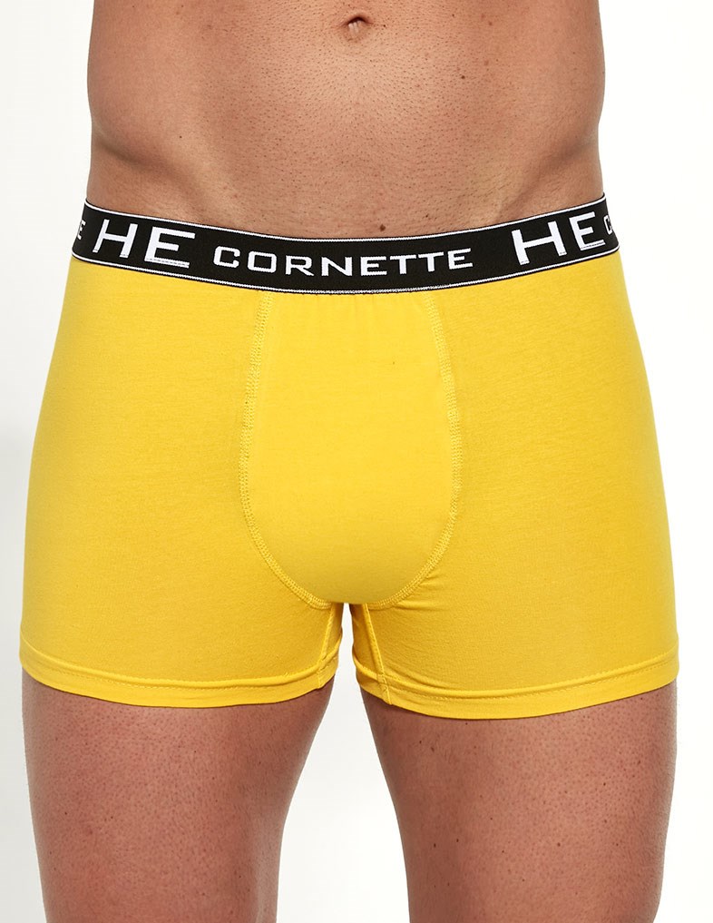 Levně Boxerky Cornette High Emotion 503 Yelow