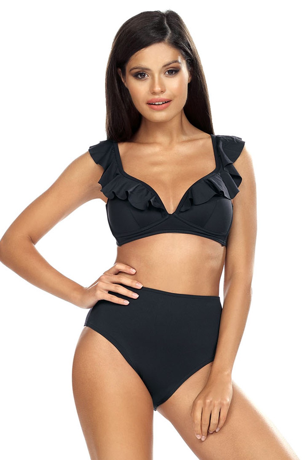 Plavky Lorin L2416/2 - Výprodej Barva: Černá, Velikost: 70C-36