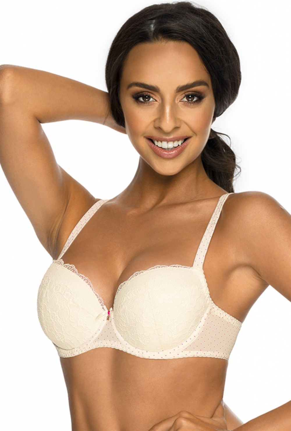 Podprsenka Mat 3206/11 Vanilla - výprodej Barva: Smetanová, Velikost: 65H