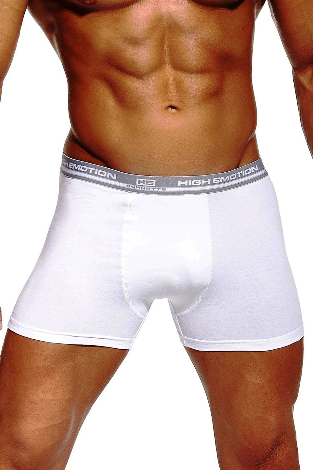 Boxerky Cornette High Emotion 503 White Barva: Bílá, Velikost: M