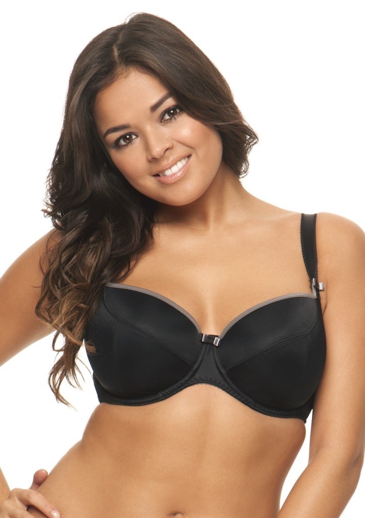 Podprsenka Curvy Kate Daily Boost 1801  - Výprodej Barva: Černá, Velikost: 65M-30J