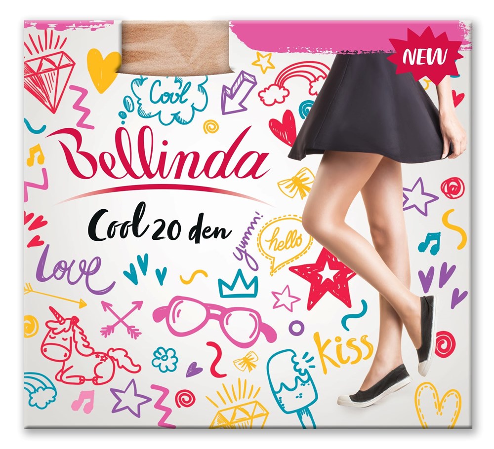 Silonky Bellinda Cool 225023  094 Barva: Černá, Velikost: 46-48