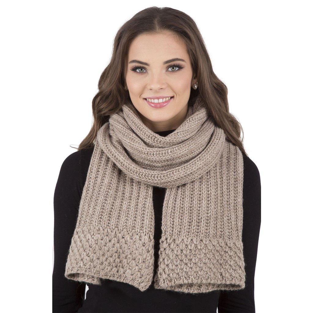 Šála Vivisence 7016S Barva: Béžová, Velikost: UNI