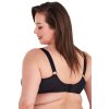 Podprsenka Gaia 1212M Clara Maxi (Velikost 95F, Barva Černá)