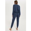 Tepláková souprava Italian Fashion Panama dł.r. dł.sp. (Velikost S, Barva Modrá)
