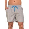 Pánské plavky Moraj KSZ2300-012 (Velikost 4XL, Barva Šedá)