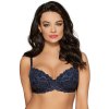 Podprsenka Ava 1990 Casabella (Velikost 70F, Barva Modrá - tmavě)