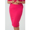 Sukně Italian Fashion Stella midi (Velikost XL, Barva Růžová)