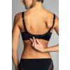 Bezešvá vyztužená podprsenka NettieBra se zapínáním EasyClick Timo 042742Z (Velikost 80B, Barva Černá)