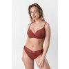 Dvoudílné plavky LovelyBra Timo 840642 (Velikost 75A, Barva Hnědá)
