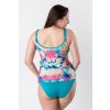 Dvoudílné plavkové tankíny bez kostic Timo 812085 (Velikost M, Barva Vícebarevná)