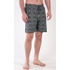 Pánské pyžamové šortky Adam (Barva Šedá, Velikost M)