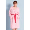 Dámský župan krátký Mariana (Barva Růžová - světle, Velikost 3XL)