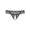 Tanga Obsessive Shibu crotchless thong - výprodej