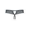 Tanga Obsessive Shibu crotchless thong - výprodej