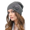 Čepice Vivisence 7010 (Velikost UNI, Barva Šedá)