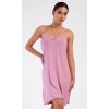 Dámská noční košile na ramínka Ingrid (Barva Růžová, Velikost 2XL)