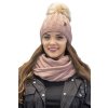 Sada Vivisence 7019Kmpl  čepice + šála (Velikost UNI, Barva Zelená)