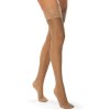Silonkové samodržící punčochy Vivisence 8200 Elegance 20 DEN (Velikost XS/S, Barva Béžová)