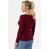 Dámské triko Babell Manati dł.r. (Velikost S, Barva Bordó)