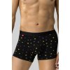 Boxerky Atlantic 3MH-054 3 pcs (Velikost S, Barva Černá)