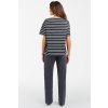 Dámské pyžamo Italian Fashion Betty kr.r. dł.sp. (Velikost XL, Barva Šedá)