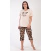 Dámské pyžamo kapri Beautiful - vyp