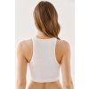 Dámský crop top Gabriella Halter Rib Code 1203 - výprodej