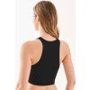 Dámský crop top Gabriella Halter Rib Code 1203 - výprodej