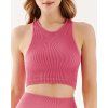 Dámský crop top Gabriella Halter Rib Code 1203 - výprodej