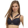 Podprsenka Lupo 2500 - Push - up (Velikost 65G, Barva Černá)