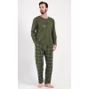 Pánské pyžamo dlouhé Sunshine paradise (Barva Zelená, Velikost M)