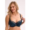 Podprsenka Gaia 1227 Mama (Velikost 65F, Barva Modrá)