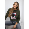 Dámské tričko LOVE (Velikost S/M, Barva Černá)